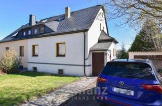 Doppelhaushälfte kaufen in 09376 Oelsnitz, Doppelhaushälfte in Oelsnitz/Erzgeb. kaufen: 124 m² Wohnfläche, schöner Garten, Garage und Keller