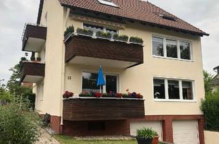 Wohnung kaufen in 38640 Goslar, Goslar - 3-Zimmer-Wohnung mit 2 Balkonen & Garage in Goslar-Georgenberg