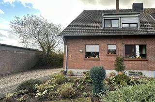 Einfamilienhaus kaufen in 46519 Alpen, Alpen - Doppelhaushälfte mit 3.000 m² Traumgarten in Alpen-Menzelen