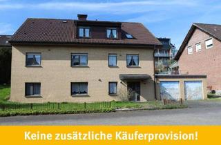 Haus kaufen in 33142 Büren, Büren / Siddinghausen - Freistehendes Zweifamilienhaus (bis 4 WE) mit einem großen Wintergarten und 3 Pkw-Garagen