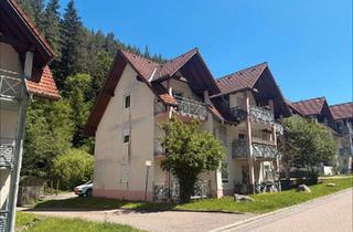 Wohnung kaufen in 78132 Hornberg, Hornberg - Vermietete 1,5-Zimmer Wohnung mit Balkon und Stellplatz