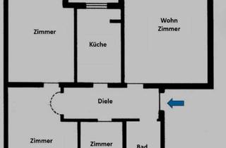 Wohnung kaufen in 91052 Erlangen, Erlangen - 4 ZKB zentral in Erlangen mit Garage