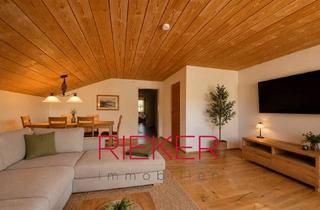 Wohnung kaufen in 87547 Missen-Wilhams, Wellness & Fernblick – Modernisierte 3-Zimmer-Ferienwohnung mit Sauna und Schwedenofen