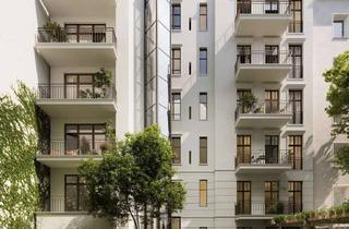 Wohnung kaufen in Uhlandstraße 77, 10717 Wilmersdorf, Aufwendig sanierter Altbau mit zwei Zimmern und Terrasse in ruhiger Gartenlage
