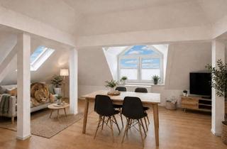 Wohnung kaufen in 64293 Darmstadt, SCHWIND IMMOBILIEN - Charmante Dachgeschosswohnung mit besonderem Flair in zentraler Lage
