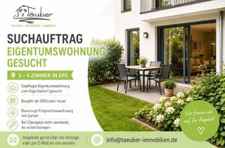 Wohnung kaufen in 48599 Gronau, Suchauftrag: Eigentumswohnung gesucht (3–4 Zimmer in Epe)