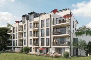 Wohnung kaufen in Wasserweg 18, 83024 Rosenheim, Exclusive 3-Zimmerwohnung mit großzügigem Garten am Herderbach und einzigartigem Bergblick