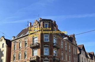Wohnung kaufen in 70376 Bad Cannstatt, 3-Zi.-Whg., 3. OG, Altbau, verglaste Veranda, *Sanierungsgebiet*, kein Denkmalschutz, ATP 9