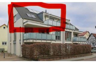 Wohnung mieten in 76275 Ettlingen, Stilvolles Wohnen im Dachgeschoss mit Balkon, Küche und Tiefgaragenplatz