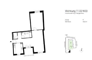 Wohnung mieten in Honsellstraße 16, 60314 Ostend, 2 Zimmer Wohnung mit EBK