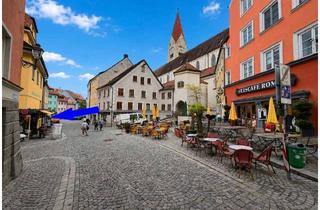 Geschäftslokal mieten in 87600 Kaufbeuren, Ladenlokal/Café/Bar in sehr guter Innenstadtlage gegenüber Eiscafé Roma mit Außensitzplätzen