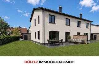Haus kaufen in 15864 Wendisch Rietz, Erstbezug! 130m² BGF Niedrigenergie-DHH, 5 Zimmer, Carport, 2 Stellplätze am Landschaftsschutzgebiet
