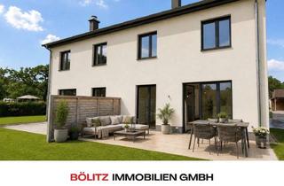 Haus kaufen in 15864 Wendisch Rietz, Erstbezug am Landschaftsschutzgebiet! Niedrigenergie-DHH mit 130m² BGF, 5 Zi., Carport & Stellplätze
