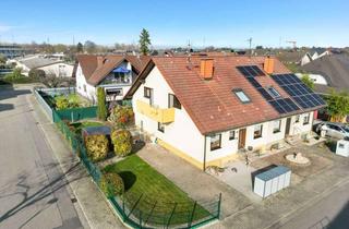Doppelhaushälfte kaufen in 76661 Philippsburg, Familienfreundliche 5-Zimmer-Doppelhaushälfte mit Garten, Balkon & Garage in Philippsburg