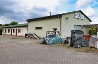 Büro zu mieten in 16321 Bernau, AB SOFORT - Eigenes Betriebsgelände mit Halle, Büro, Hauswasserwerk, Alarm und Video