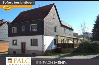 Einfamilienhaus kaufen in 35110 Frankenau, +++Provisionsfrei!!! Sanierungsbedürftiges Objekt mit viel Potenzial+++