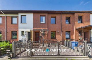 Reihenhaus kaufen in 27751 Delmenhorst, Delmenhorst | Erstbezug nach Renovierung: Reihenhaus mit Garage, Sonnenterrasse & PV!