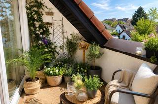 Wohnung kaufen in Gartenstrasse XX, 61352 Bad Homburg, ❤️Licht. Ruhe. Privat sein: + Bezugsfreie DG-Whg. mit geschützter Loggia❤️