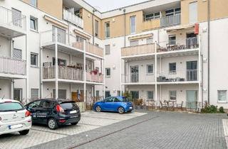 Wohnung mieten in Nuthestraße 1 b, 14558 Nuthetal, KOMFORTABLE SINGLEWOHNUNG IN NUTHETAL, OT SAARMUND - MIT FUSSBODENHEIZUNG, BALKON, EINBAUKÜCHE UND F