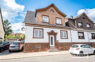 Einfamilienhaus kaufen in 66450 Bexbach, GEPFLEGT - saniertes Einfamilienhaus mit Garten und Terrasse in zentraler Lage von Bexbach!