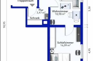 Wohnung mieten in Brückenstrasse, 70376 Stuttgart, Neu renovierte 2 Zimmer Wohnung ab sofort zu vermieten