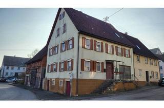 Haus kaufen in Landturm, 74572 Blaufelden, Renovierungsbedürftiges Wohnhaus und Scheune mit Garage