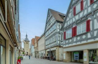 Haus kaufen in 71672 Marbach, Wunderschönes denkmalgeschütztes Fachwerkhaus mit Nebengebäuden im Zentrum der Schillerstadt Marbach