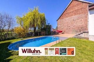 Mehrfamilienhaus kaufen in 04838 Eilenburg, Eilenburg - Idyllisch Wohnen - Hobby - Vermietung: 3 WE mit großem Grundstück, Pool, Gartenhaus, Werkstatt