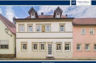 Haus kaufen in 97437 Haßfurt, Haßfurt - Denkmalgeschütztes EFH mit schönem Garten, Garage und Stellplätzen im Herzen der Stadt