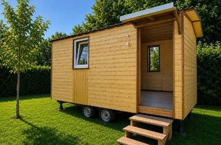 Haus kaufen in 16845 Neustadt, Neustadt (Dosse) - Premium Tiny House Bauwagen aus Holz mit Isolierung & Elektrik