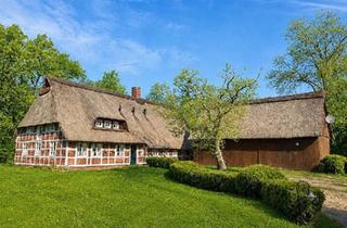 Bauernhaus kaufen in 21710 Engelschoff, Engelschoff - Exklusives Reetdachhaus mit Scheune in Engelschoff-Neuland
