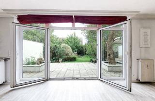 Loft kaufen in 40229 Eller, Urbanes Garten-Loft/Hausgefühl – außergewöhnlicher Wohnbereich, große Terrasse & über 200 m² Garten