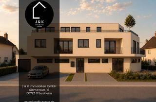 Wohnung kaufen in 69207 Sandhausen, Auf nach Sandhausen! Moderne Eigentumswohnung im EG mit Terrasse + Garten I KfW 40 QNG