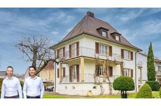 Villa kaufen in 79341 Kenzingen, Repräsentative Stadtvilla mit hohen Decken, Dielenböden und Garage