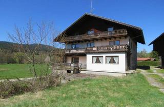 Haus kaufen in 93471 Arnbruck, Landhaus mit ELW und ehem. Turbinenhaus in absolut ruhiger Dorfrandlage mit Aussicht Nähe Arnbruck
