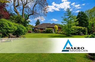Haus kaufen in 25335 Elmshorn, 3D VIRTUAL TOUR - Walmdachbungalow auf traumhaften Ufergrundstück in Elmshorn