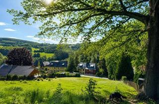 Grundstück zu kaufen in 01744 Schmiedeberg, Sonniges Baugrundstück mit Talblick am Waldrand / 2110qm