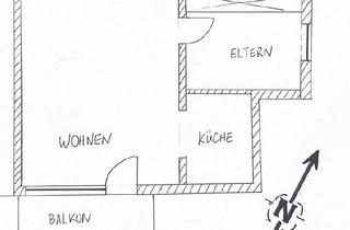 Wohnung kaufen in 85354 Freising, Freising - Provisionsfreie, leerstehende und bezugsfreie, Wohung mit Balkon