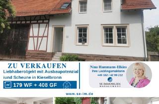 Haus kaufen in 75249 Kieselbronn, Kieselbronn - Einzigartiges Liebhaberobjekt in ruhiger und unverbaubarer Lage