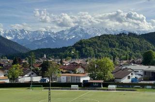 Wohnung kaufen in 82496 Oberau, 3 Zi.-DG-Wohnung mit Traumblick auf das Zugspitzmassiv und den Gießenbach!!!