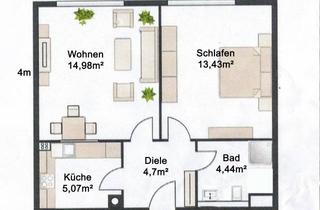 Wohnung kaufen in Rathausplatz 1b, 22880 Wedel, Zwei Zimmer in Wedel: Kompakt und praktisch wohnen