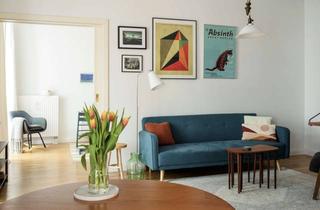Wohnung kaufen in Schreinerstraße 32, 10247 Friedrichshain, Altbauwohnung mit großer Terrasse in ruhiger Innenhoflage nahe Ringbahn/U5 – provisionsfrei