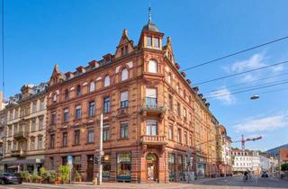 Wohnung kaufen in 69120 Neuenheim, Altbau-Liebe: Repräsentative 3-Zimmer-Wohnung in historischem Anwesen - Heidelberg-Neuenheim