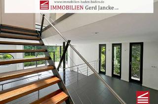 Einfamilienhaus kaufen in 76530 Ebersteinburg, Architektonisch reizvolles Einfamilienhaus in begehrter Höhenlage von Baden-Baden