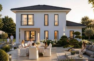 Haus kaufen in 71299 Wimsheim, Mediterranes Familienglück bauen - lichtdurchflutet, stilvoll und voller Lebensqualität