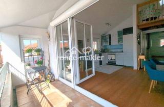 Wohnung kaufen in 85560 Ebersberg, Sonniges Zuhause 2,5-Zimmer-DG-Whg mit Galerie und Süd-Loggia - Provisionsfrei