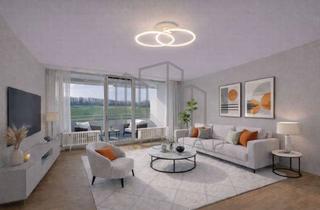 Wohnung kaufen in 58454 Witten, Wohnen über den Dächern von Witten – helle 2-Zimmer-Eigentumswohnung mit Garage