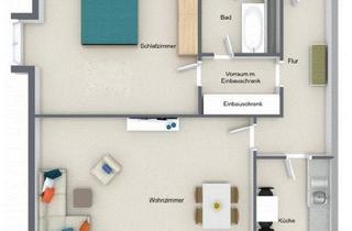 Wohnung mieten in Innere Brucker Straße 11, 91054 Erlangen, Attraktive 2-Zimmer-Wohnung im Herzen von Erlangen