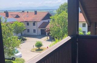 Wohnung mieten in 83530 Schnaitsee, Wohnen mit Bergblick - 3,5 Zimmer, 2 Balkone, Tiefgarage