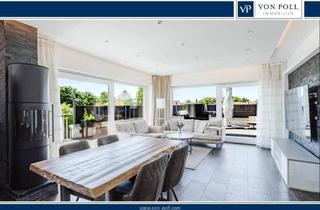 Penthouse kaufen in 27299 Langwedel, Exklusives Penthouse mit Aufzug, Kamin und beeindruckender Dachterrasse